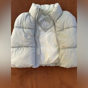 Kids soft puffer vest Zara